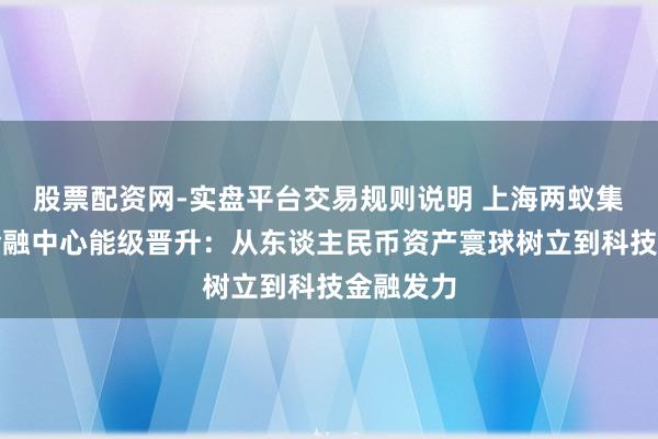 股票配资网-实盘平台交易规则说明 上海两蚁集焦海外金融中心能级晋升：从东谈主民币资产寰球树立到科技金融发力